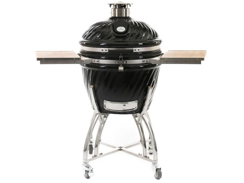 BBQGuys 21-Inch Kamado Grill & Smoker BBQ-K-24B