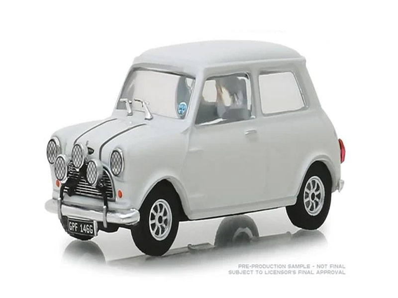 1967 Austin Mini Cooper S 1275 MKI White 1:43 Scale Die-Cast Metal Vehicle