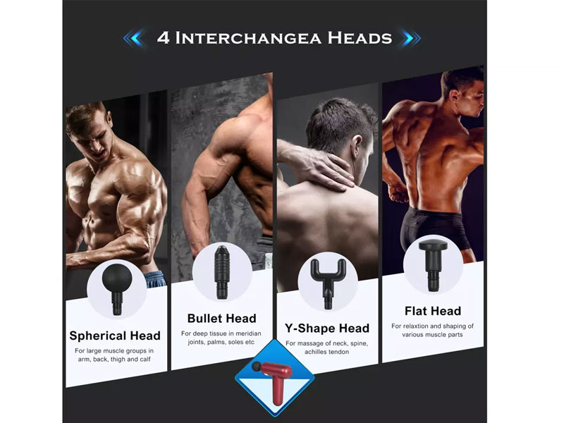 High-Intensity Massage Gun Percussion Deep Tissue