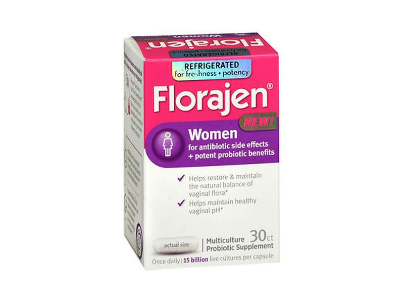 Florajen Women Multiculture Probiotic Supplement Capsules 30 Caps By Florajen