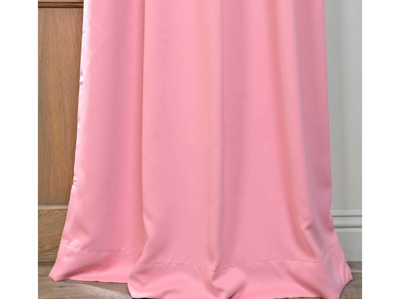 Precious Pink Grommet Blackout Room Darkening Curtain