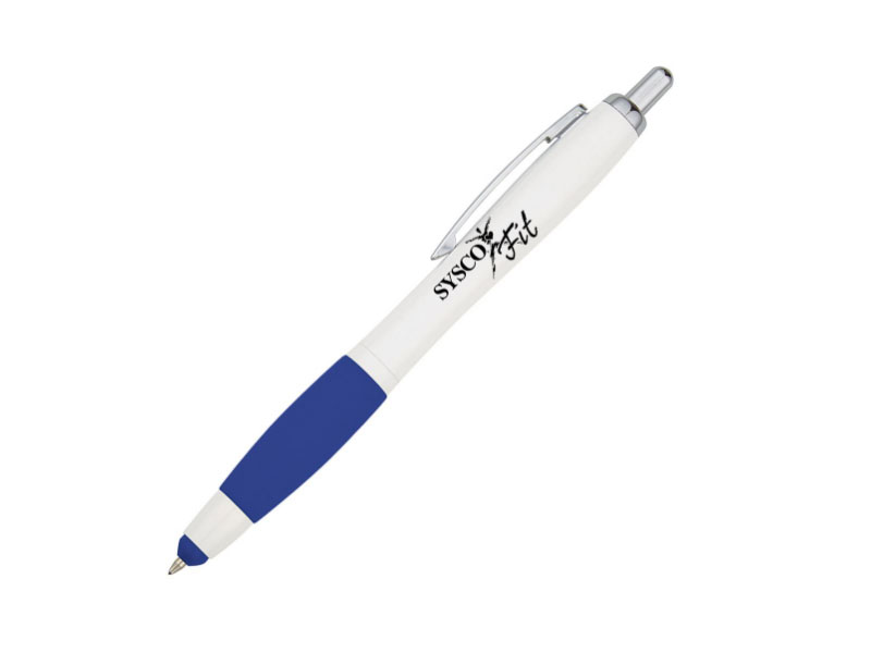 Sysco Fit Stellar Stylus Pen With Blue Grip Personalization Available
