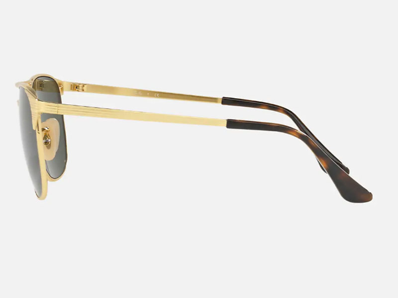 Ray-Ban Sunglasses Signet Gold Panel Fals For Men