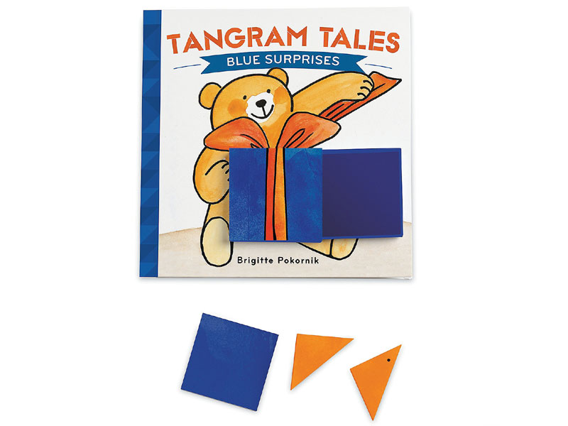 Tangram Tales Storybook Puzzle Blue Surprises