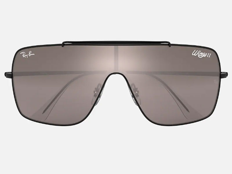 Ray Ban Sunglasses Wings Black Panel For Men
