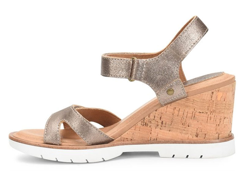 Cyndy Soft-Gold Sandals For Women