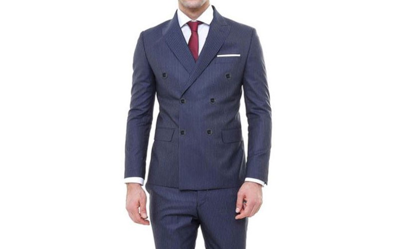 Axton 2-Piece Slim Fit Suit Navy