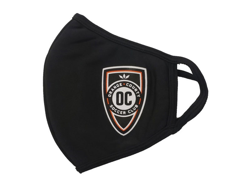 Orange County Soccer Club Covid 19 Corona Virus Face Mask