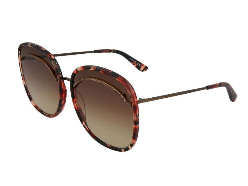 Bottega Veneta BV0138S-30001682002 Round/Oval Sunglasses For Women