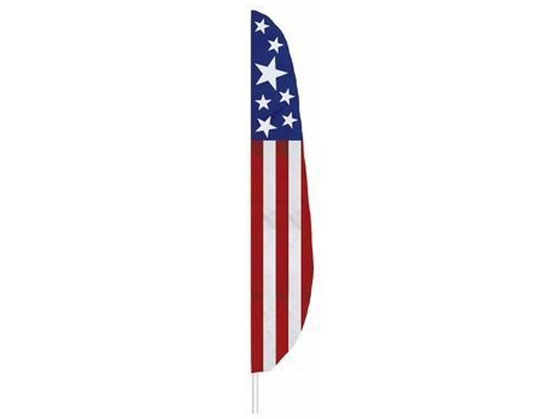 Stars & Stripes Feather Flag