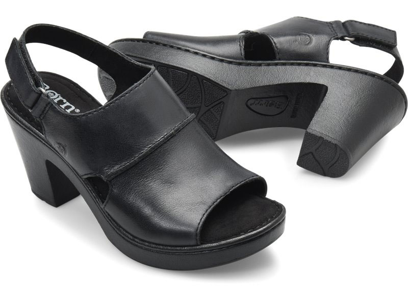 Born Wekiva Black Women's Sandals