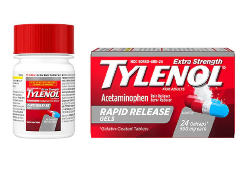 Tylenol Extra Strength Acetaminophen Rapid Release Gels