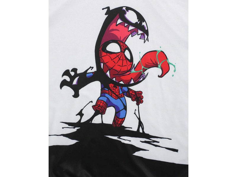 Women's Marvel Spider-Man Venom Colorblock Hoodie