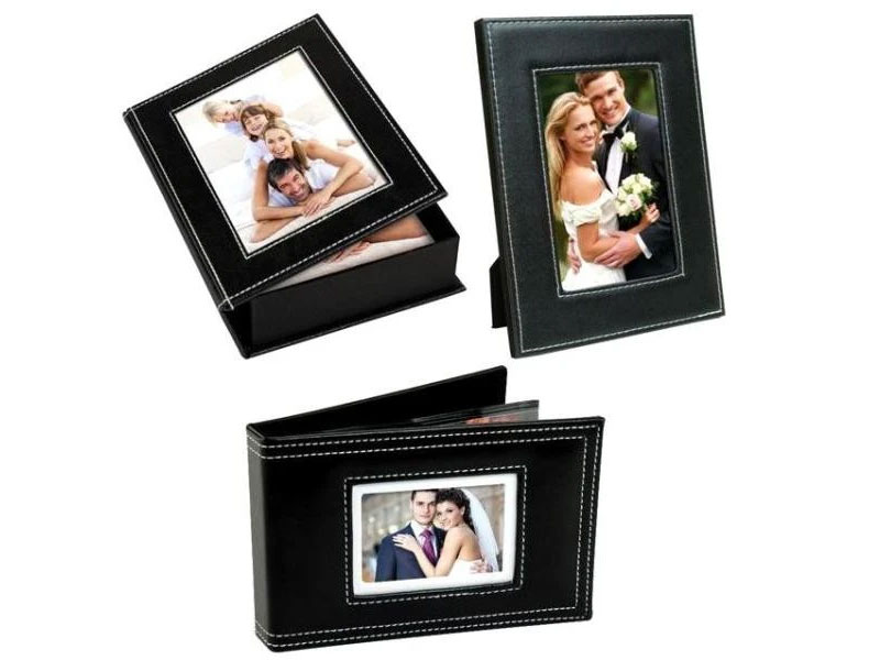 White Stitch Photo Wedding Set