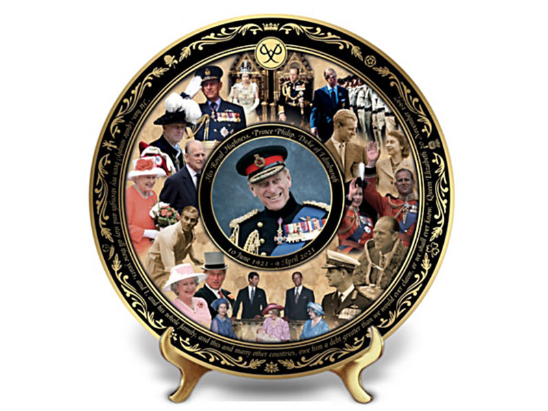 His Royal Highness Prince Philip Commemorative Plate