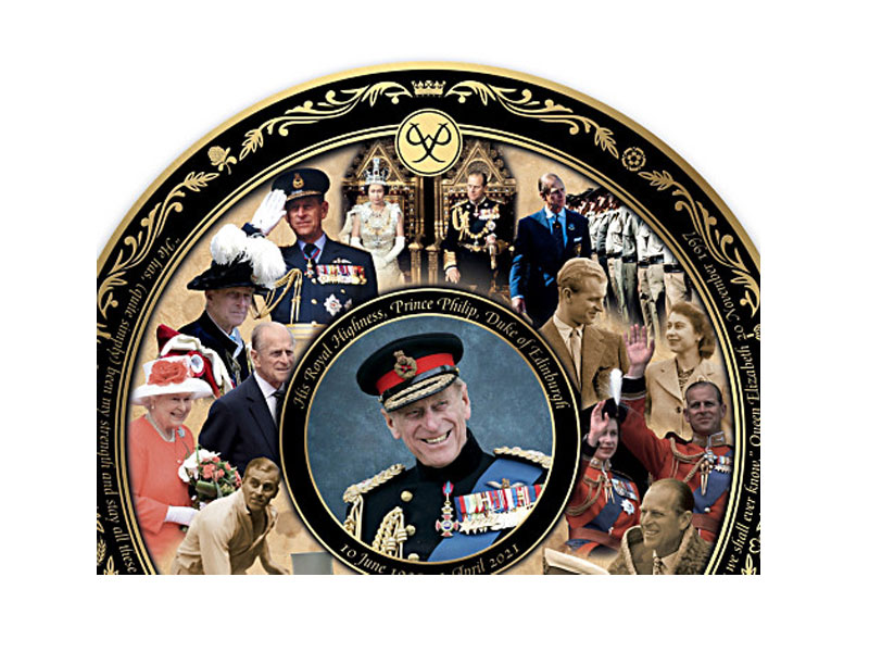 His Royal Highness Prince Philip Commemorative Plate