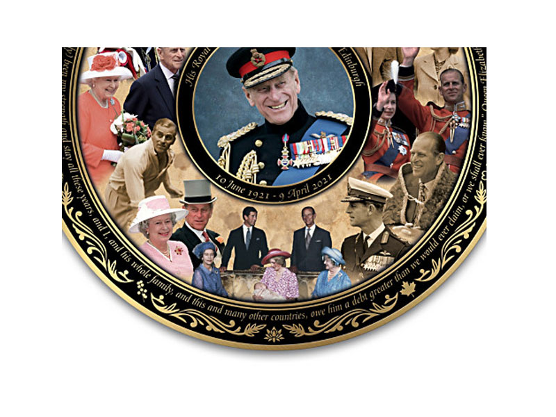 His Royal Highness Prince Philip Commemorative Plate
