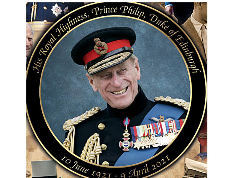 His Royal Highness Prince Philip Commemorative Plate