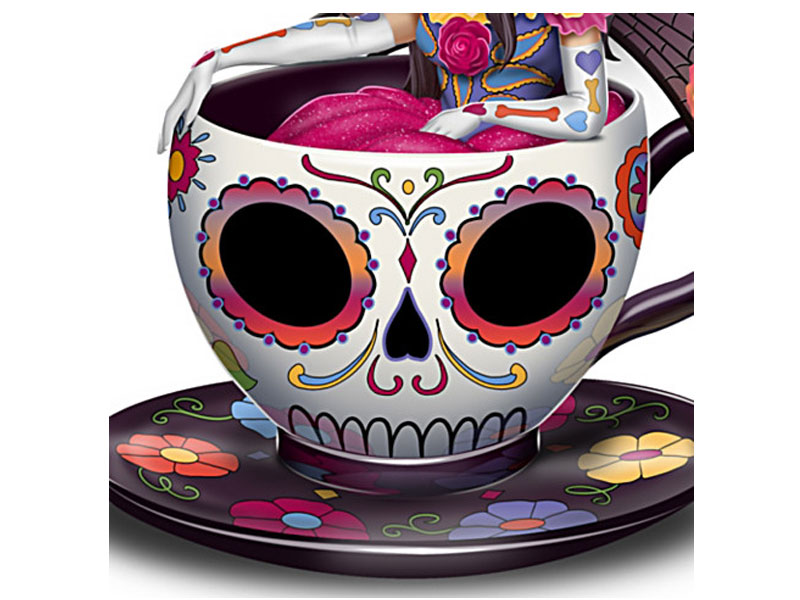 Jasmine Becket-Griffith Sugar Skull-Inspired Fairy Figurine