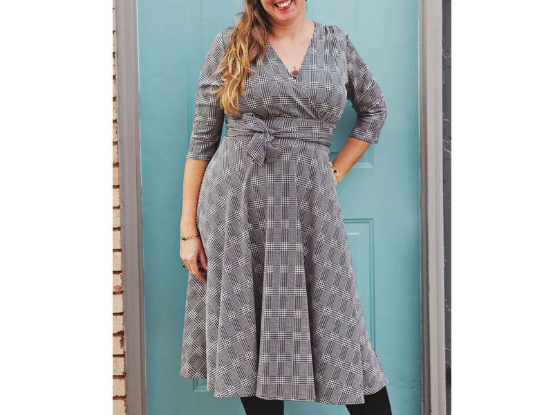 Women's Margaret Dress Plaid Possibilities