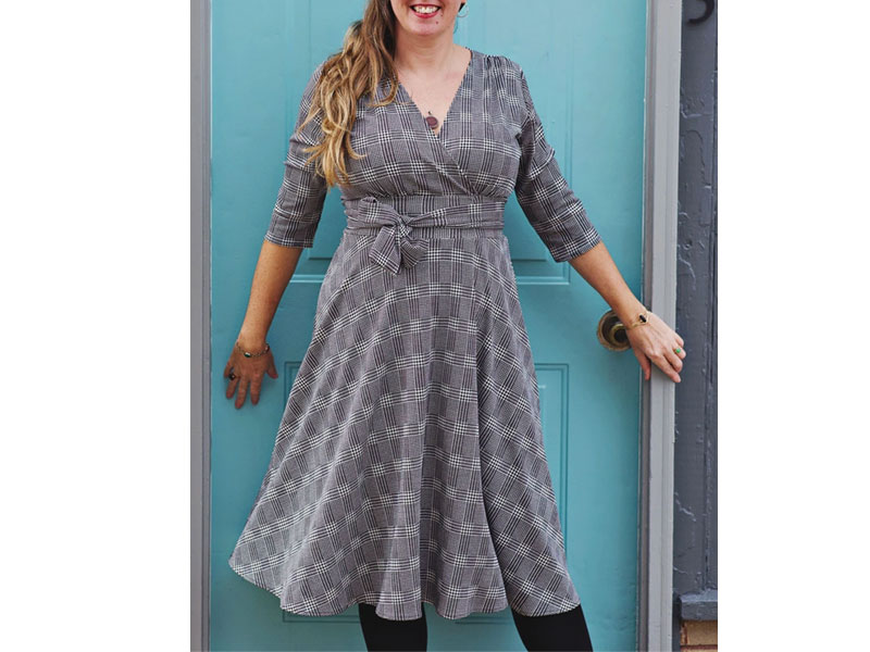 Women's Margaret Dress Plaid Possibilities