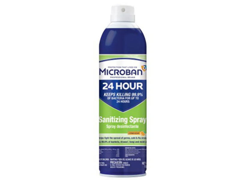 Microban 24-Hour Disinfectant Sanitizing Spray