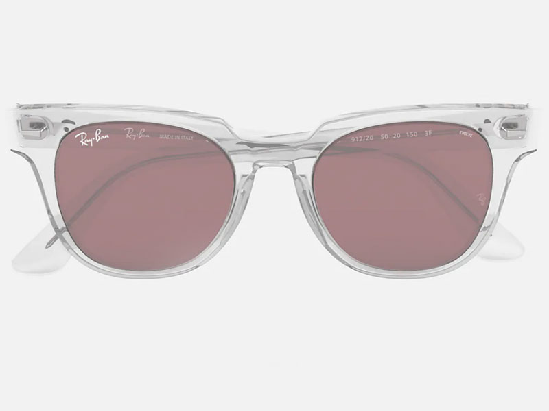 Ray Ban Sunglasses Meteor Ashed Evolve Transparen For Men And Women