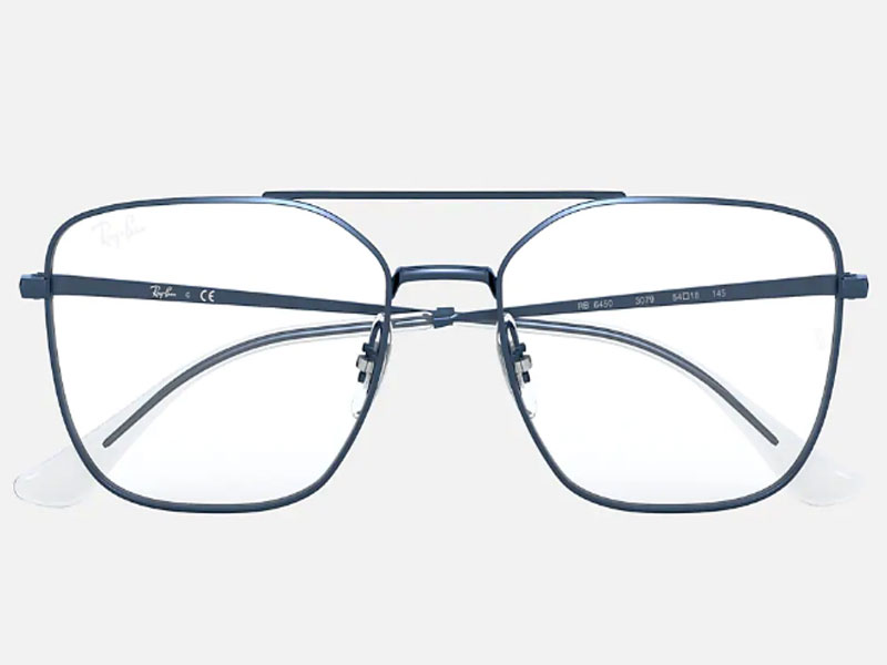 Ray-Ban Eyeglasses Sand Transparent Blue For Men And Women