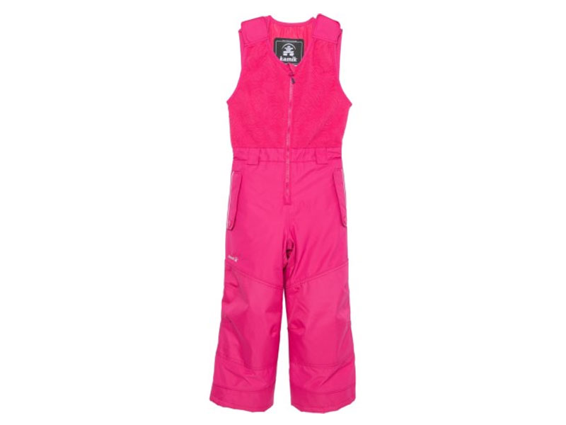 Kamik Storm Bib Snow Pants Insulated For Little Girls