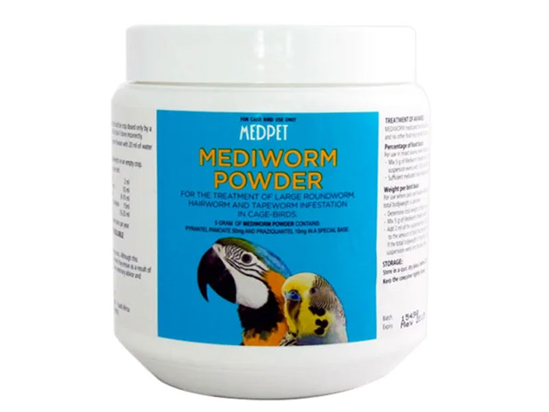 Mediworm Powder For Birds