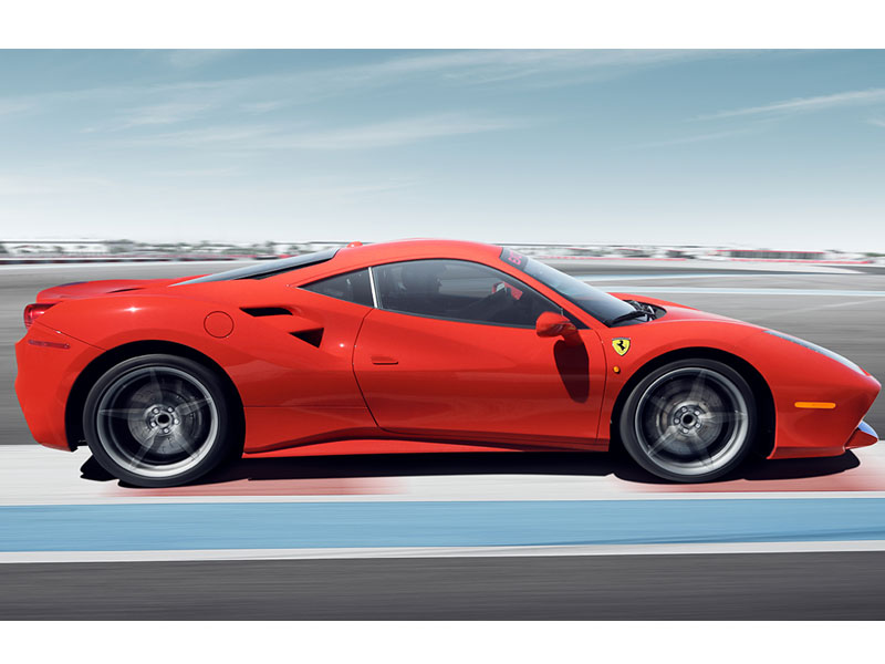 Ferrari 488 5 Lap Drive Includes Hotel Shuttle Pick up Las Vegas Tour Package