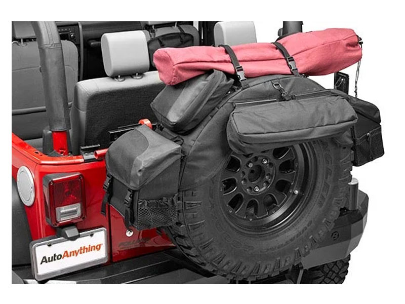 Bestop RoughRider Soft Storage Spare Tire Organizer