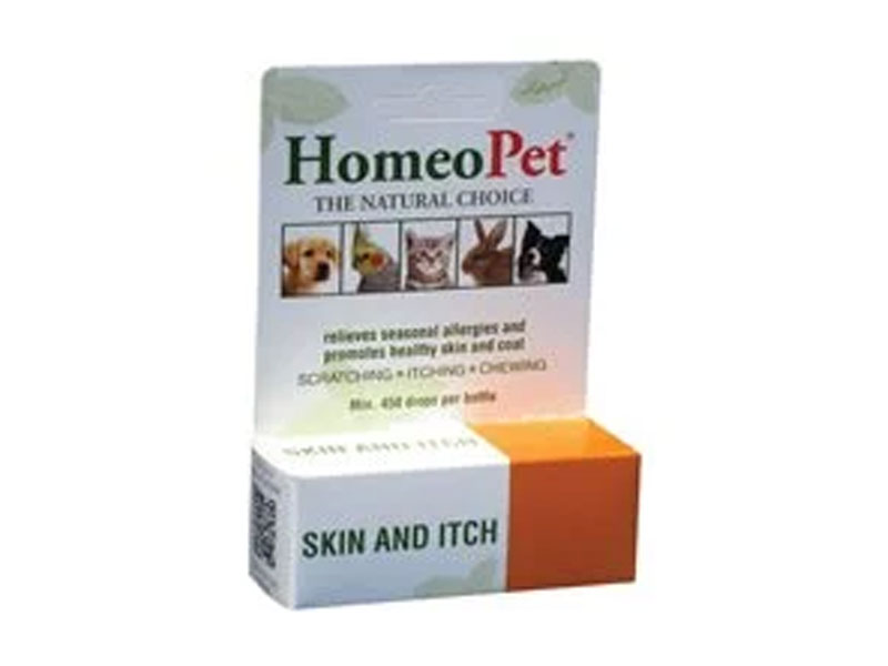 Homeopathic Skin and Itch Relief for Dogs and Cats
