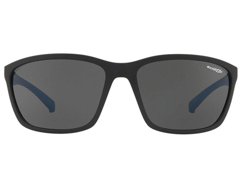 Men's Arnette Hand Up Matte Black Square Sport Sunglasses