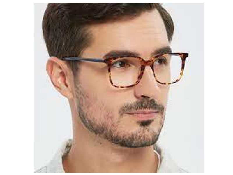 Prairie Rectangle Tortoise/Gray Eyeglasses For Men And Women