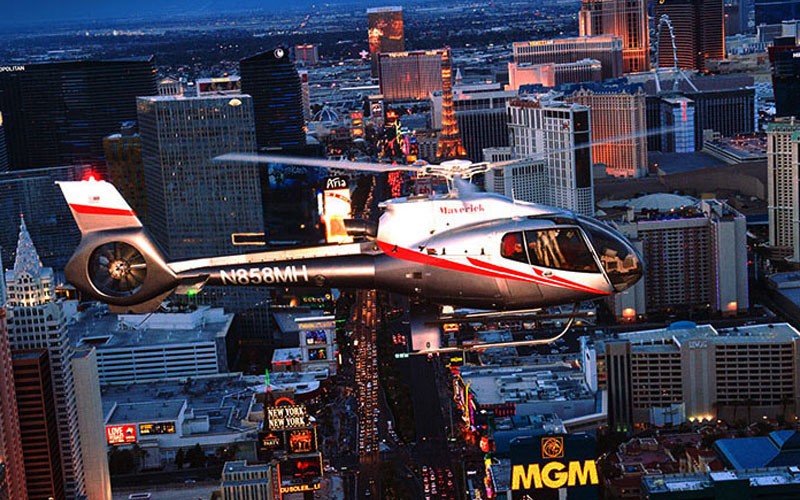 Helicopter Ride Las Vegas Nights 15 Minutes