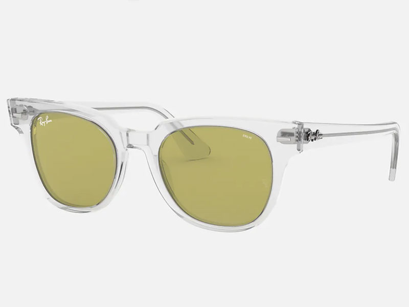 Ray Ban Sunglasses Meteor Washed Volve Transparent For Men And Women