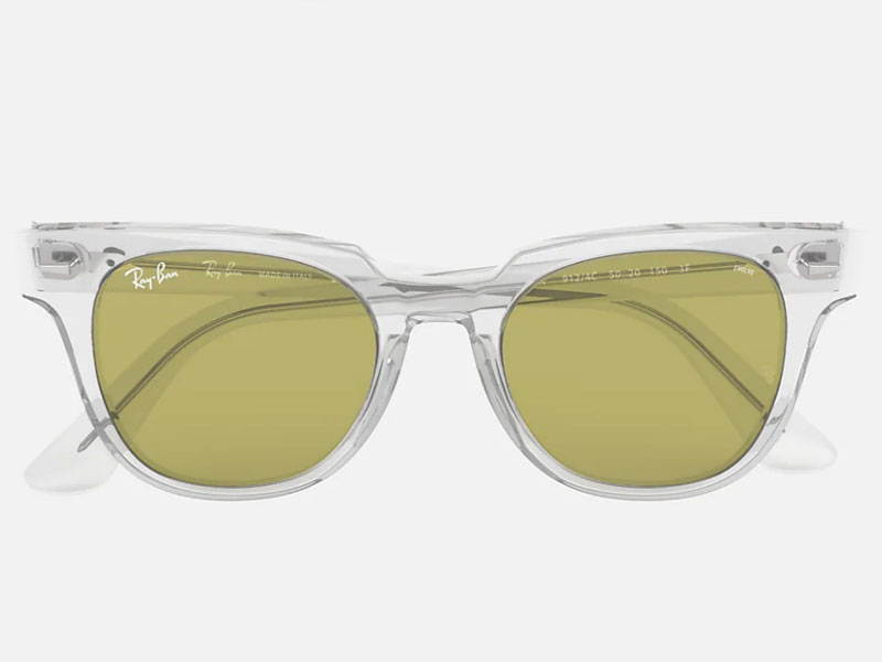 Ray Ban Sunglasses Meteor Washed Volve Transparent For Men And Women