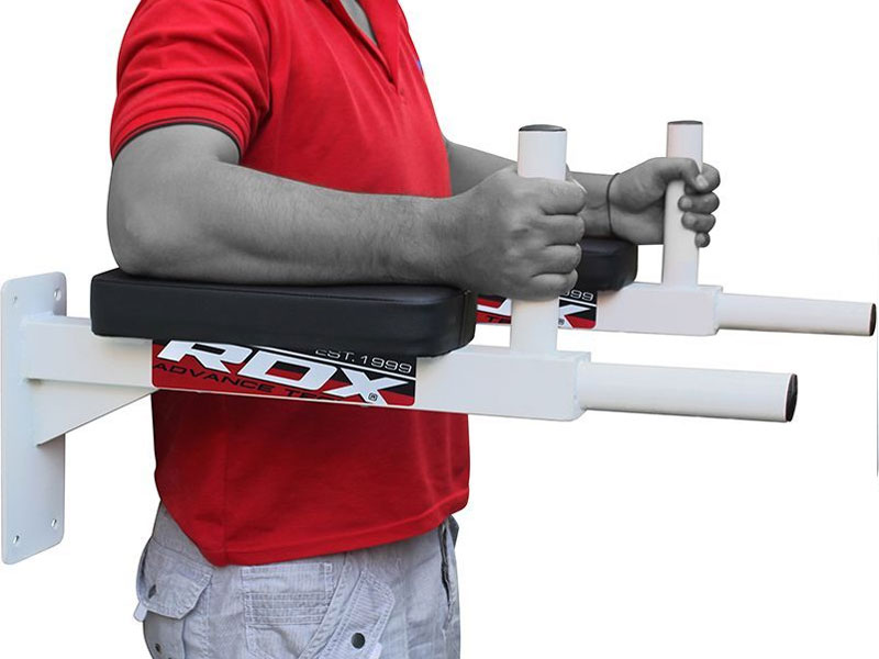 RDX X1 Wall Mount Padded Dip Bar Commercial Grade For Strength Training