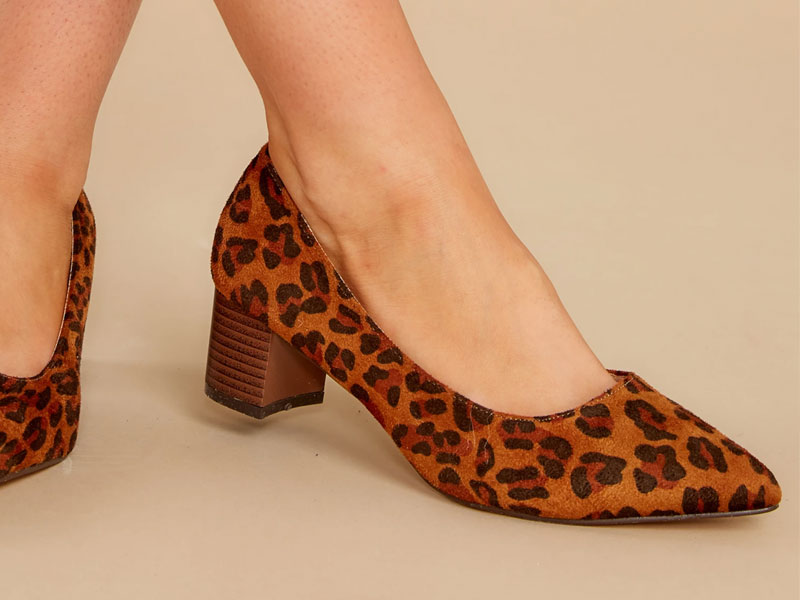 Women's Set The Standard Leopard Print Heels