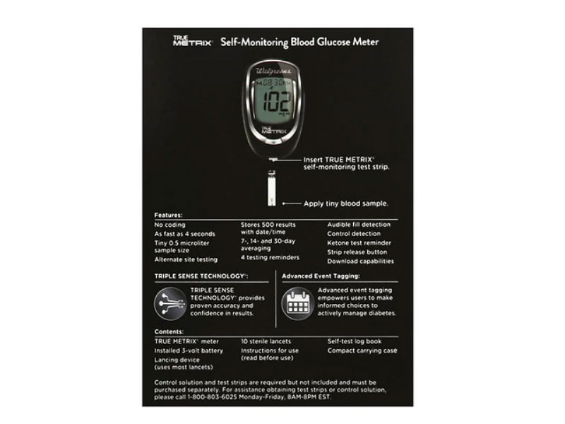 Walgreens True Metrix Blood Glucose Meter