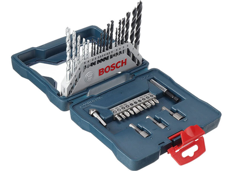 Bosch 33Pcs Metal Twist Drill Bit Round Masonry Drill Bit Drill Bit Screwdriver