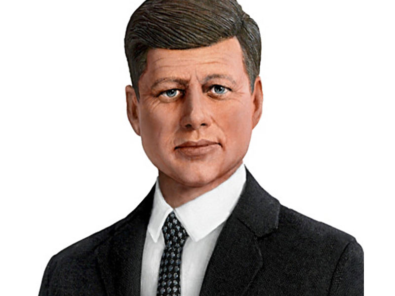 President John F Kennedy Poseable Talking Commemorative Doll