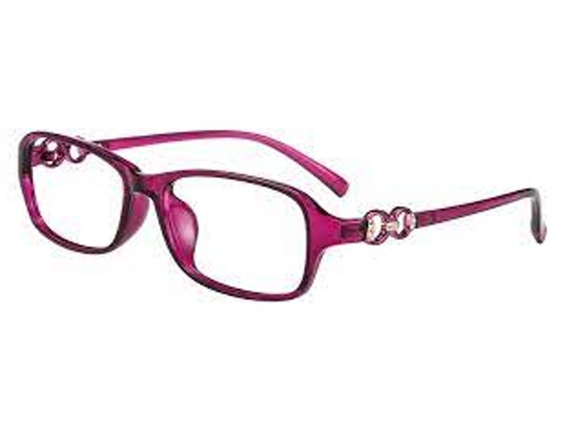 Yule Oval Purple Eyeglasses For Women