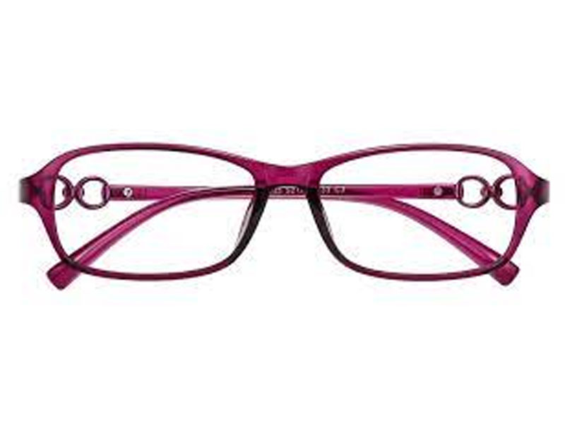 Yule Oval Purple Eyeglasses For Women