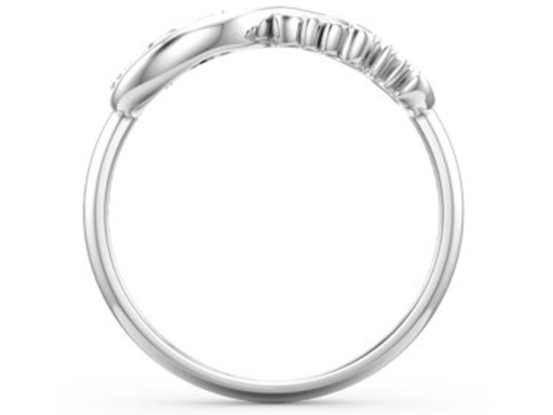 Women's Mom's Infinite Love Ring with 2-10 Stones