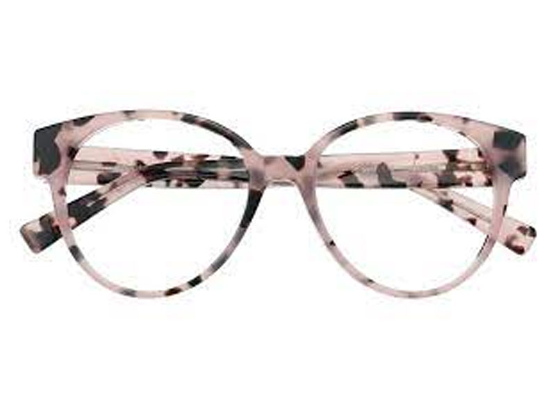 Leigh Oval Petal Tortoise Eyeglasses For Women