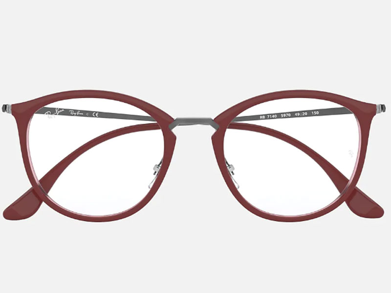 Ray-Ban Eyeglasses Bordeaux For Men And Women