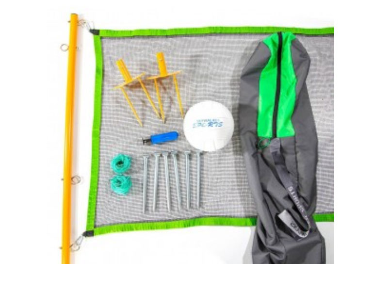 Volleyball Kit Including Carry Bag Volleyball And Staked Poles