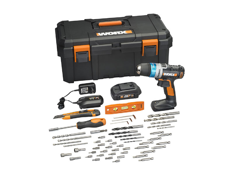 Worx AI Drill/Driver 55-Piece Accessory Kit